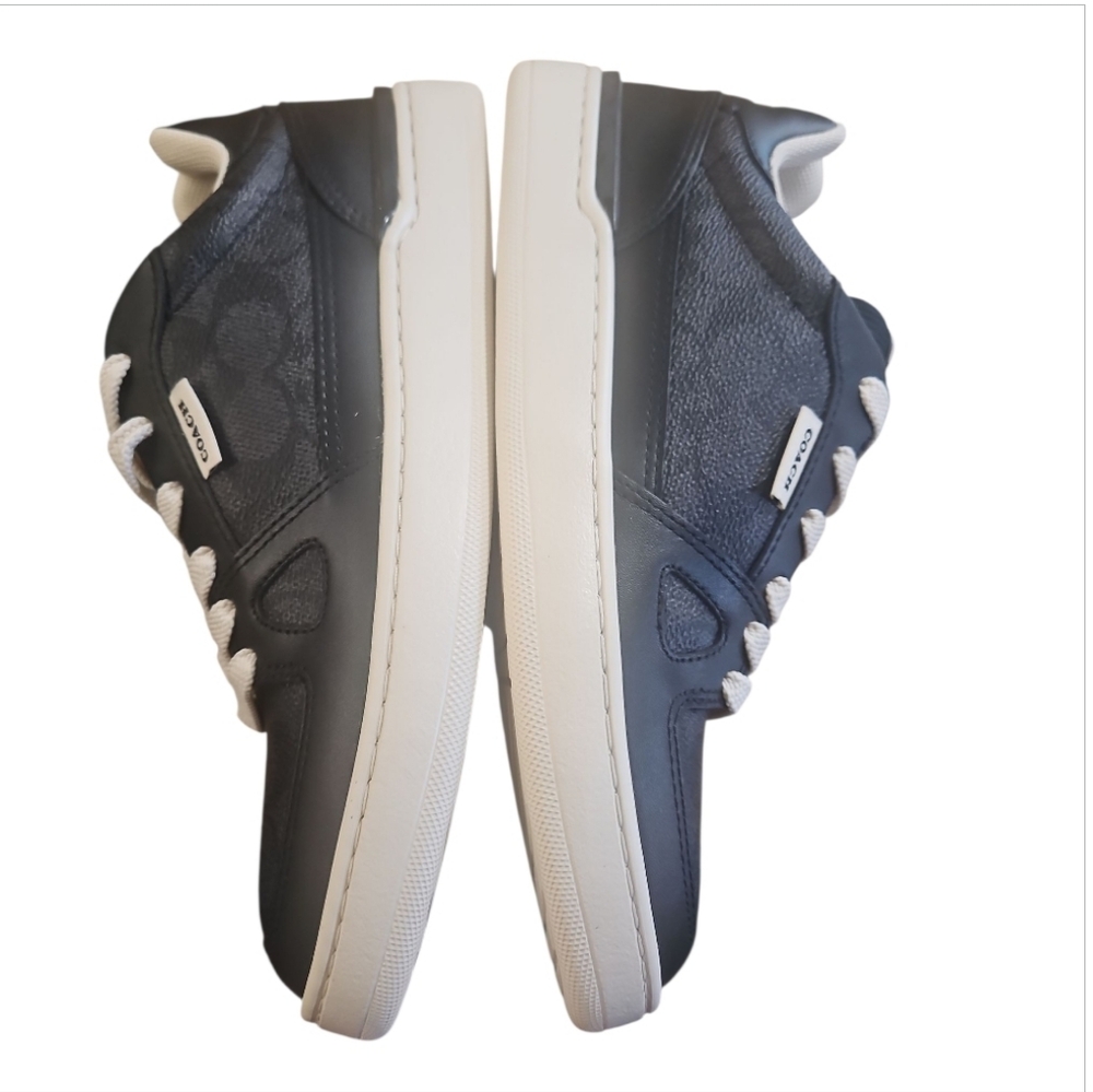 Coach Clip Court Low Top Sneaker in Black Signature Canvas NWT sz 8.5 & 9.5 - Picture 10 of 12